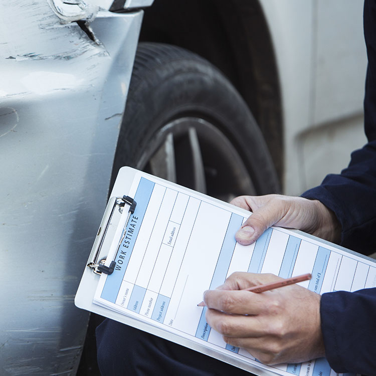 Unfallbericht ausfüllen